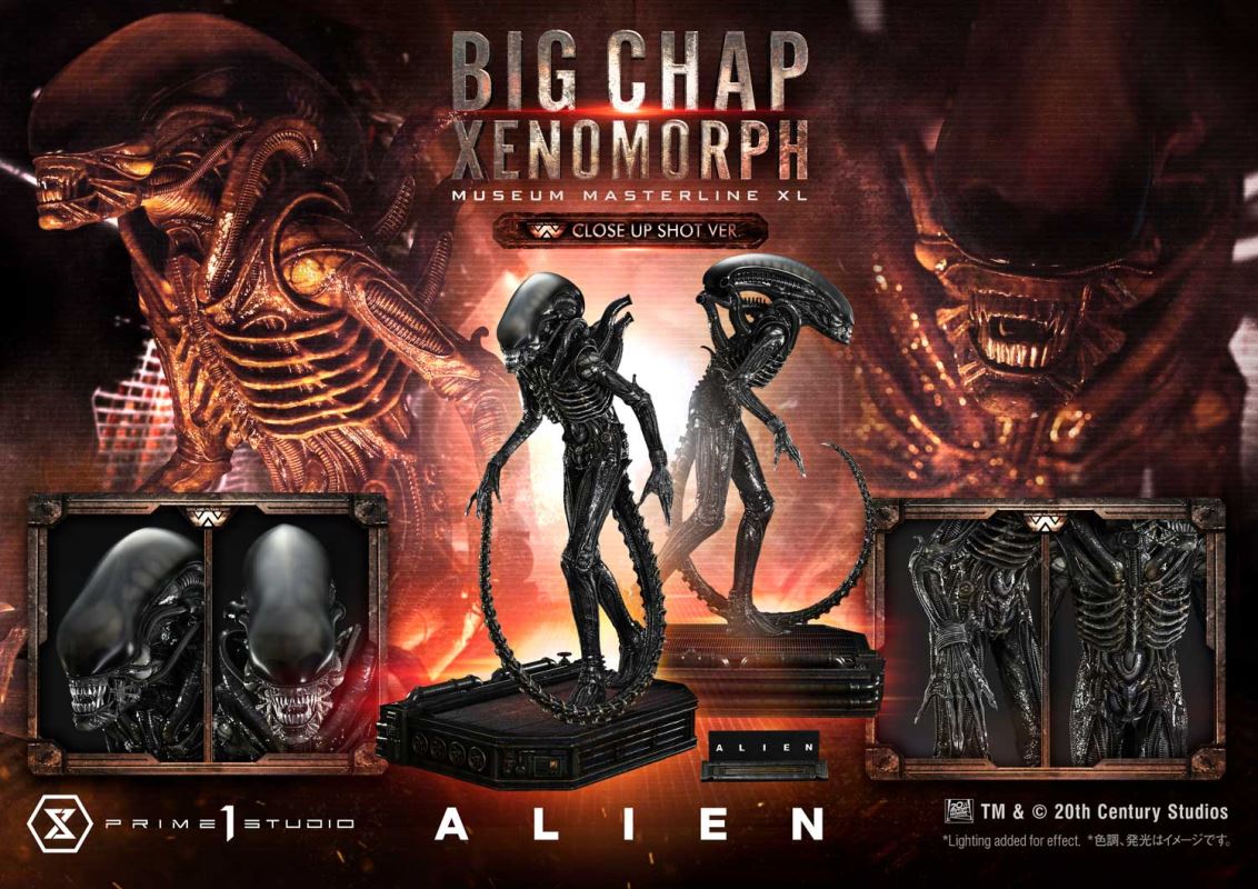 Alien Big Chap Xenomorph Close Up Shot Ver