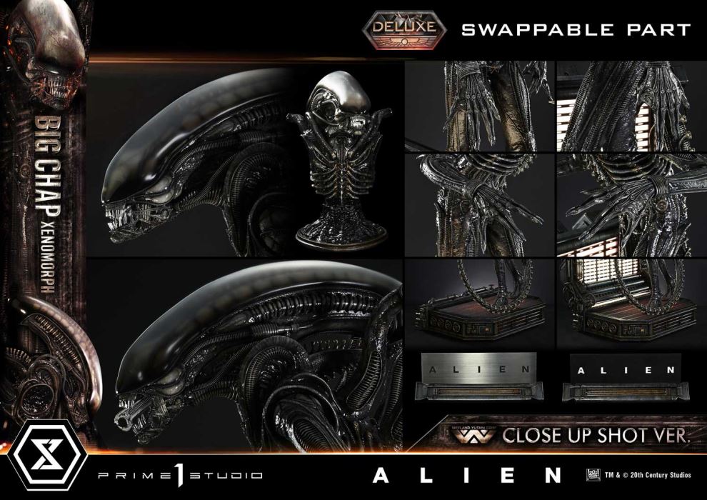 Alien Big Chap Xenomorph Close Up Shot Ver DX Version