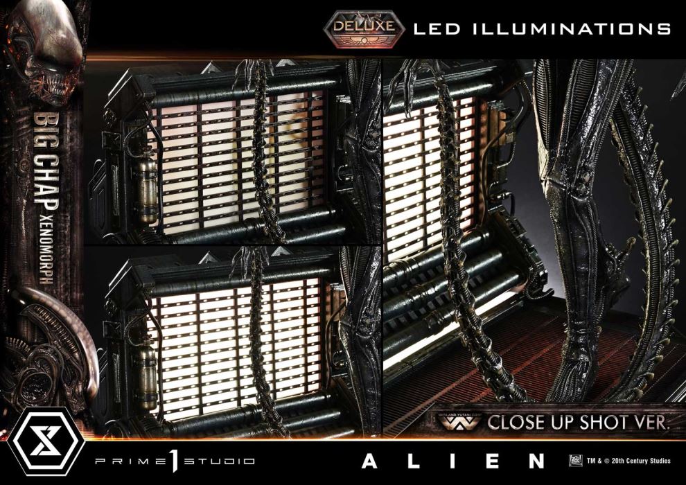 Alien Big Chap Xenomorph Close Up Shot Ver DX Version