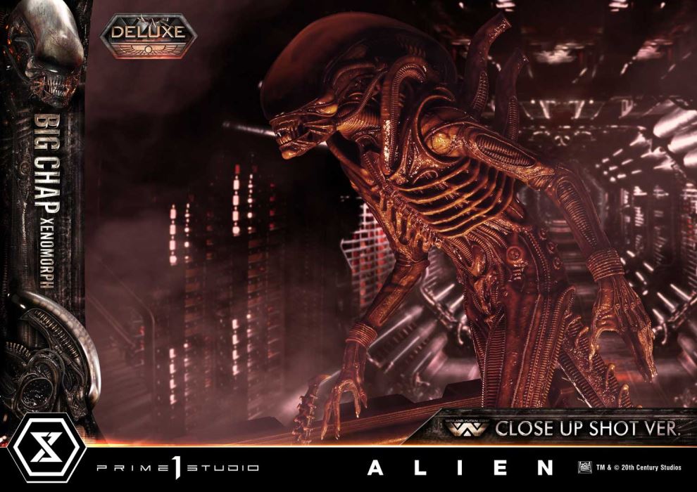 Alien Big Chap Xenomorph Close Up Shot Ver DX Version