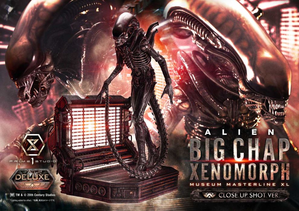 Alien Big Chap Xenomorph Close Up Shot Ver DX Version