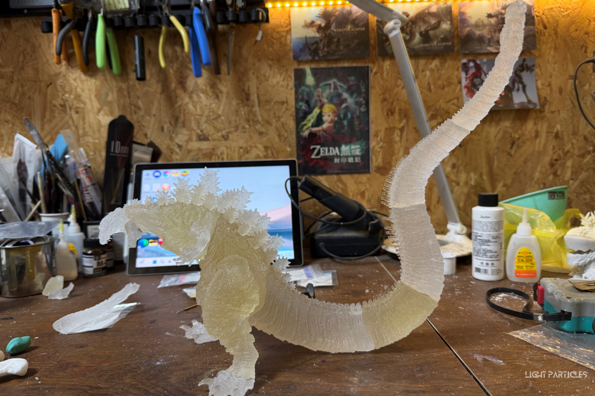 Godzilla City Fire Scene Creation