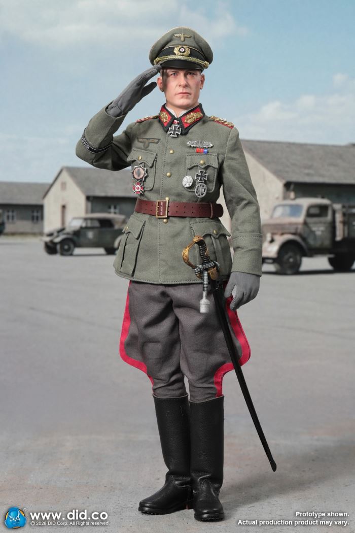 WWII German Wehrmacht Officer - Otto Remehr 1/6