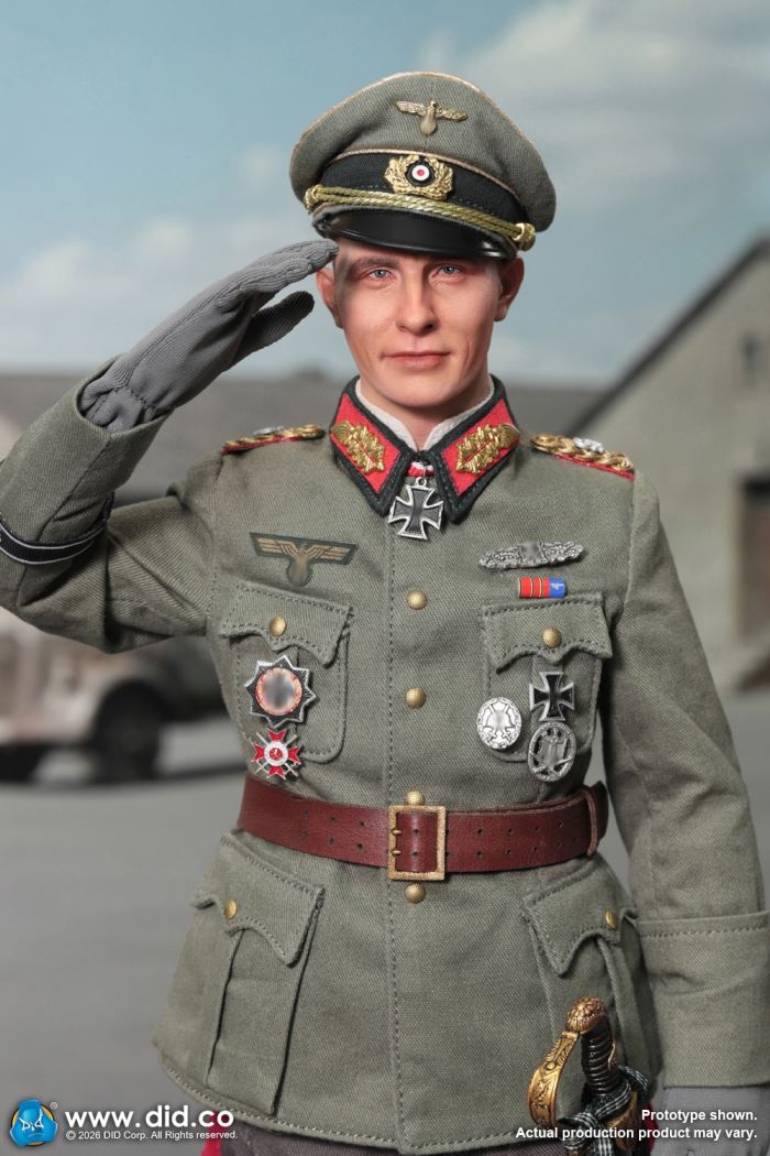 WWII German Wehrmacht Officer - Otto Remehr 1/6