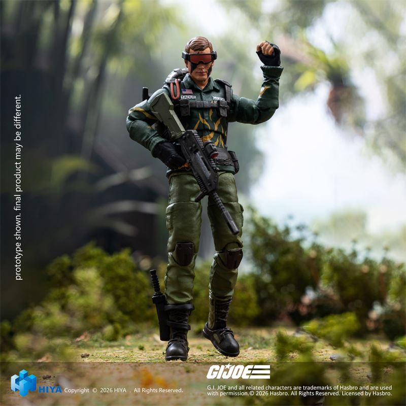 G.I. Joe Dusty Tiger Power Version 1/18