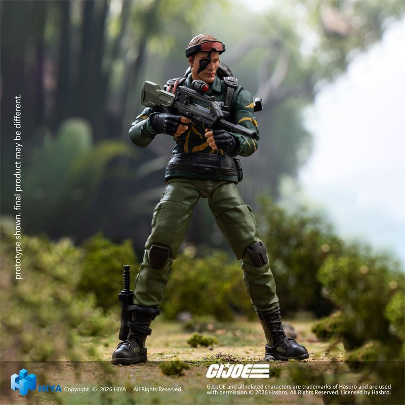 G.I. Joe Dusty Tiger Power Version 1/18