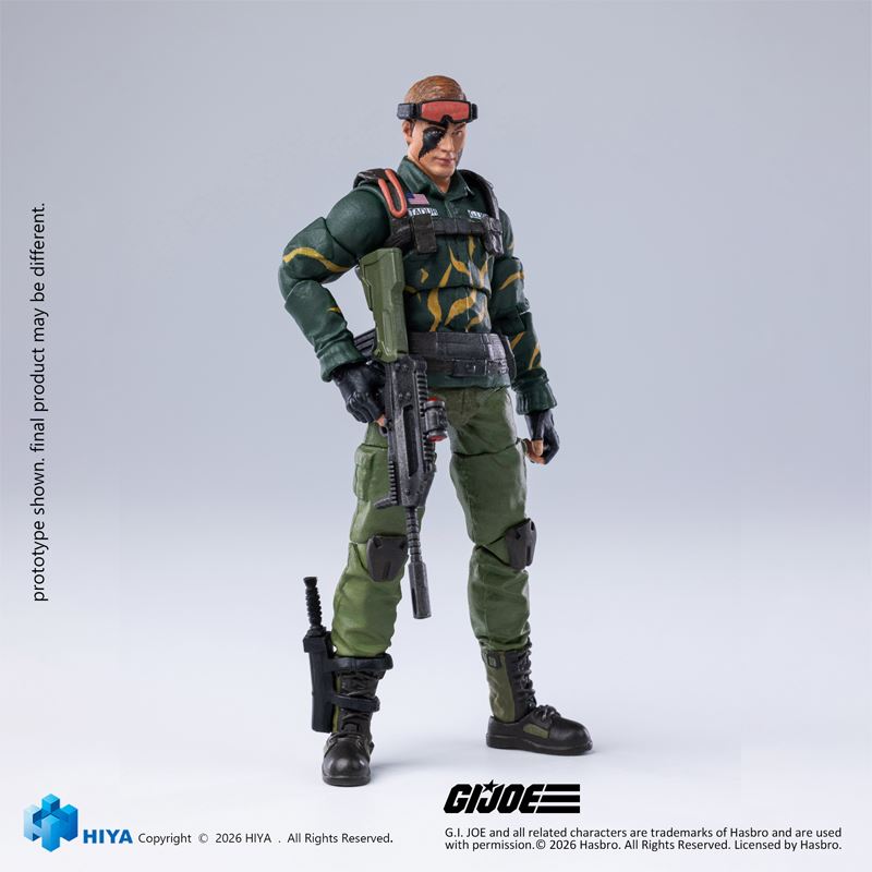 G.I. Joe Dusty Tiger Power Version 1/18