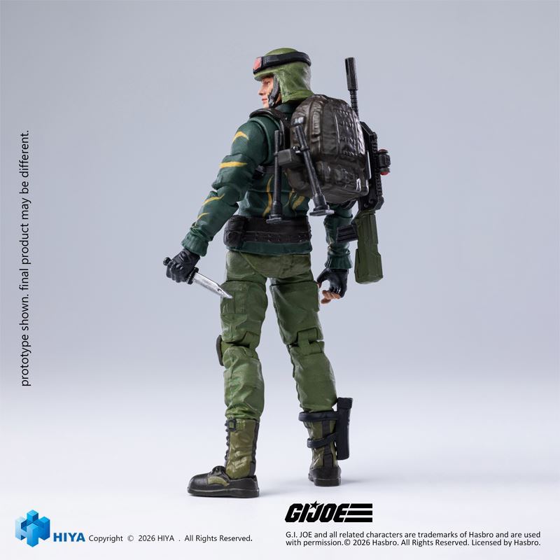 G.I. Joe Dusty Tiger Power Version 1/18