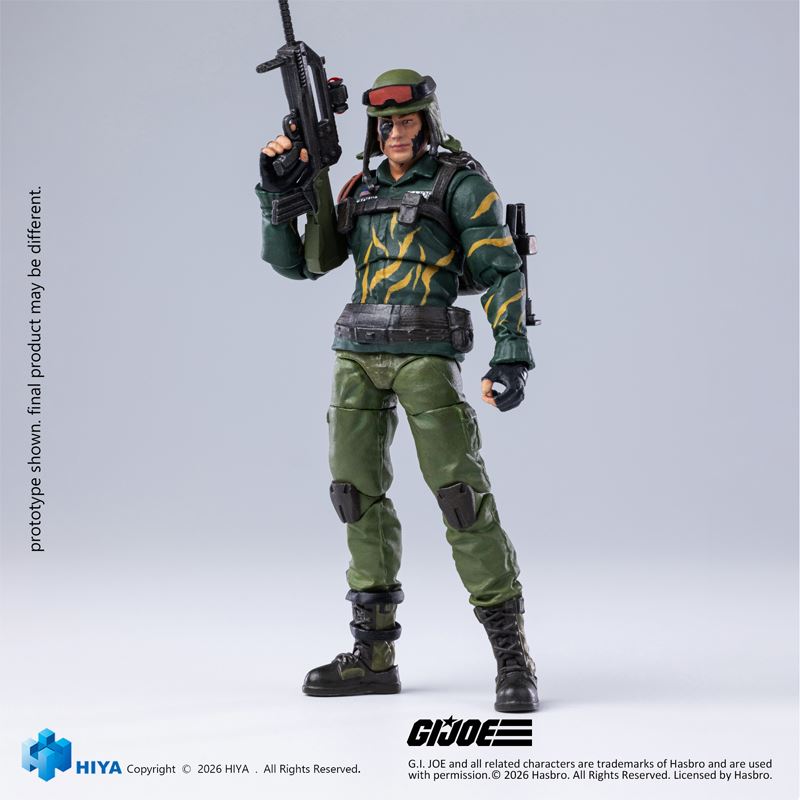 G.I. Joe Dusty Tiger Power Version 1/18