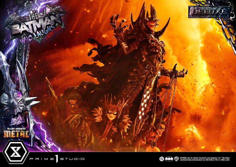 Dark Nights: Death Metal (Comics) The Batman Who Laughs & Robin King DX Version