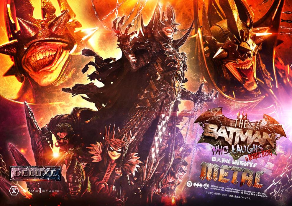 Dark Nights: Death Metal (Comics) The Batman Who Laughs & Robin King DX Version