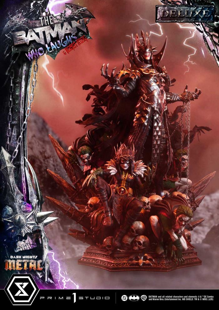 Dark Nights: Death Metal (Comics) The Batman Who Laughs & Robin King DX Version