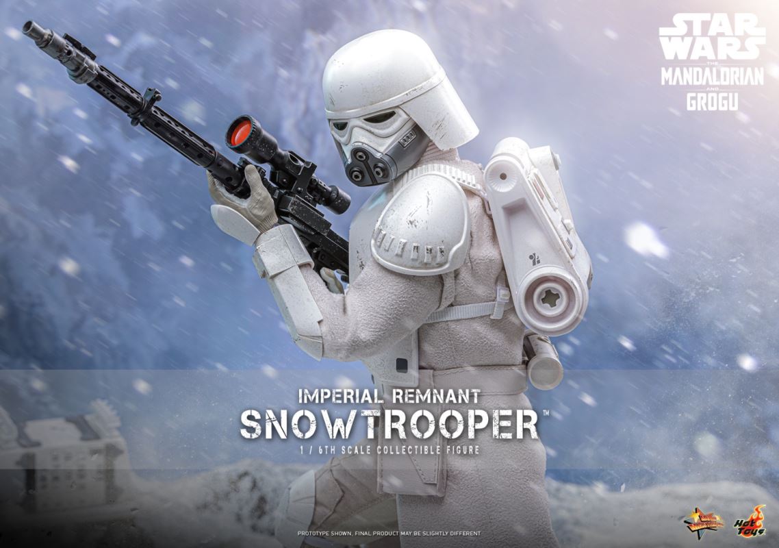 The Mandalorian and the Gugu - Imperial Remnant Snowstorm Trooper