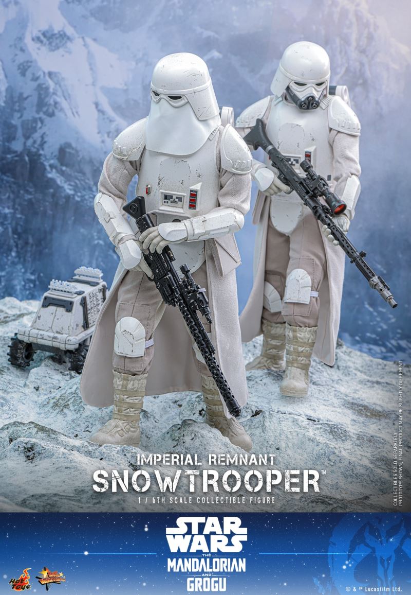The Mandalorian and the Gugu - Imperial Remnant Snowstorm Trooper