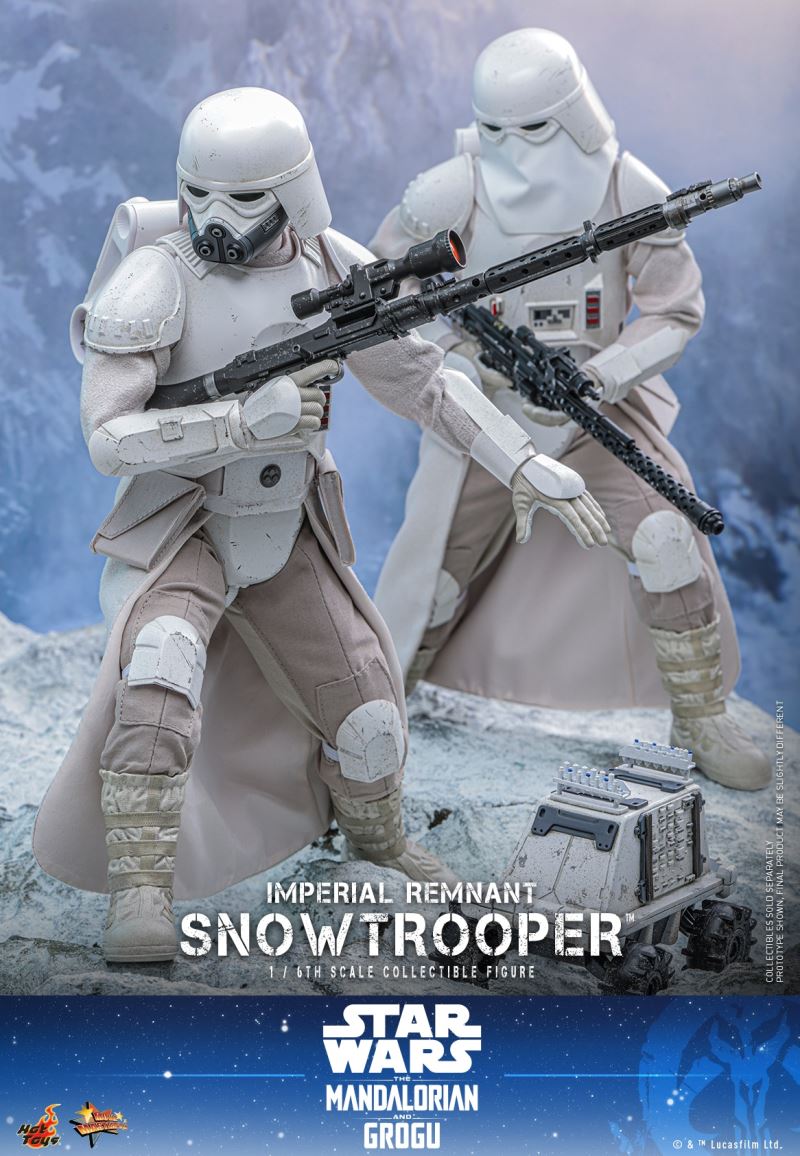 The Mandalorian and the Gugu - Imperial Remnant Snowstorm Trooper