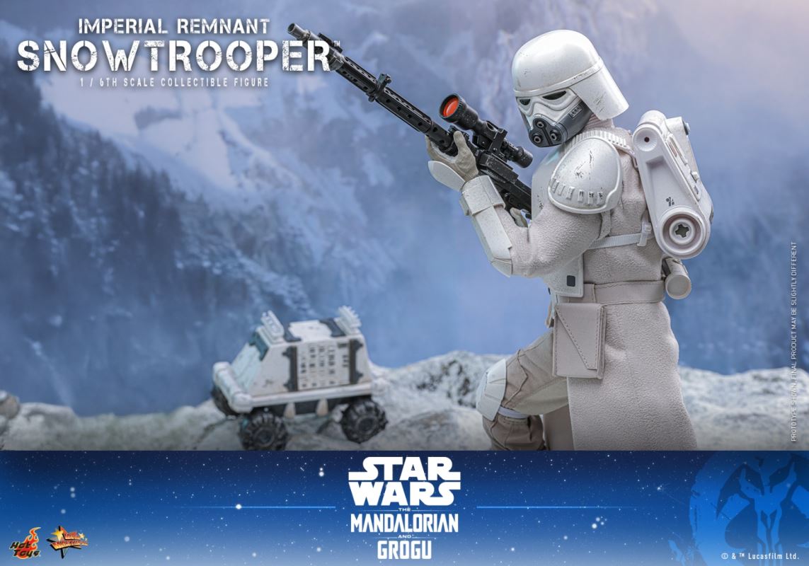 The Mandalorian and the Gugu - Imperial Remnant Snowstorm Trooper