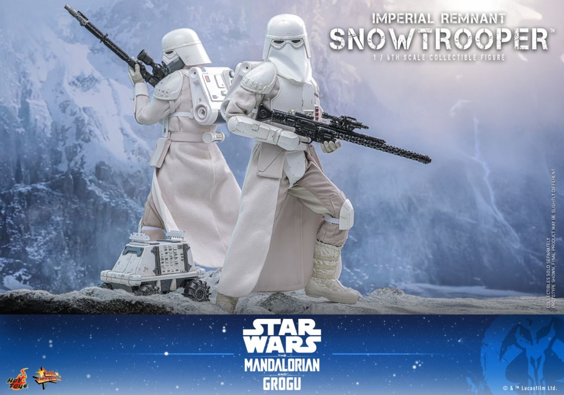 The Mandalorian and the Gugu - Imperial Remnant Snowstorm Trooper