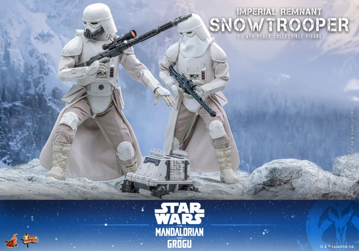 The Mandalorian and the Gugu - Imperial Remnant Snowstorm Trooper