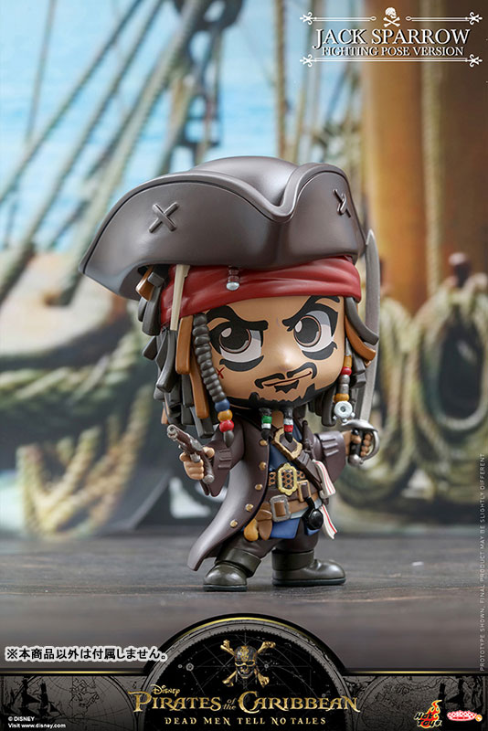 CosBaby Pirates of the Caribbean: Dead men tell no tales Size S Jack Sparrow