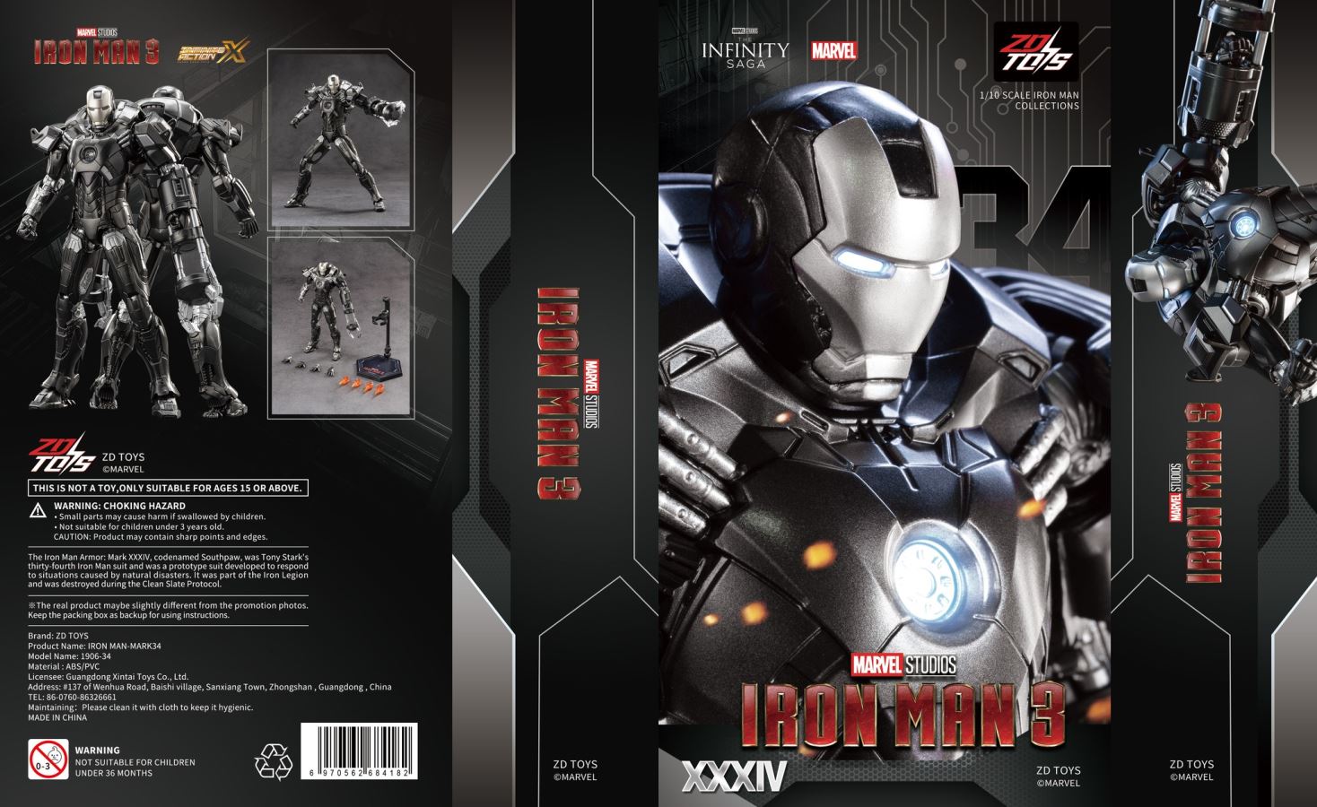 Iron man MK34 1/10