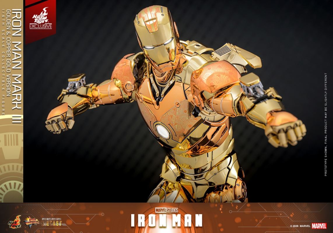Iron Man Mark 3 (Gold Bronze Version)
