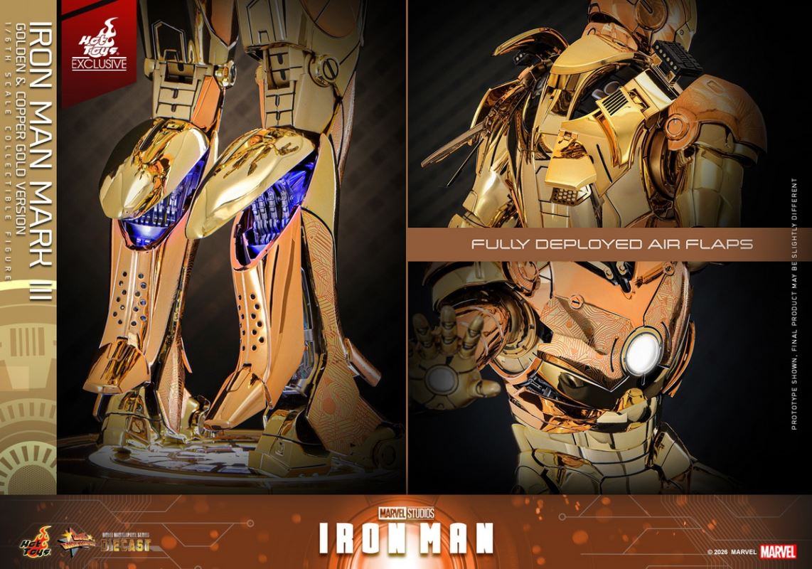 Iron Man Mark 3 (Gold Bronze Version)