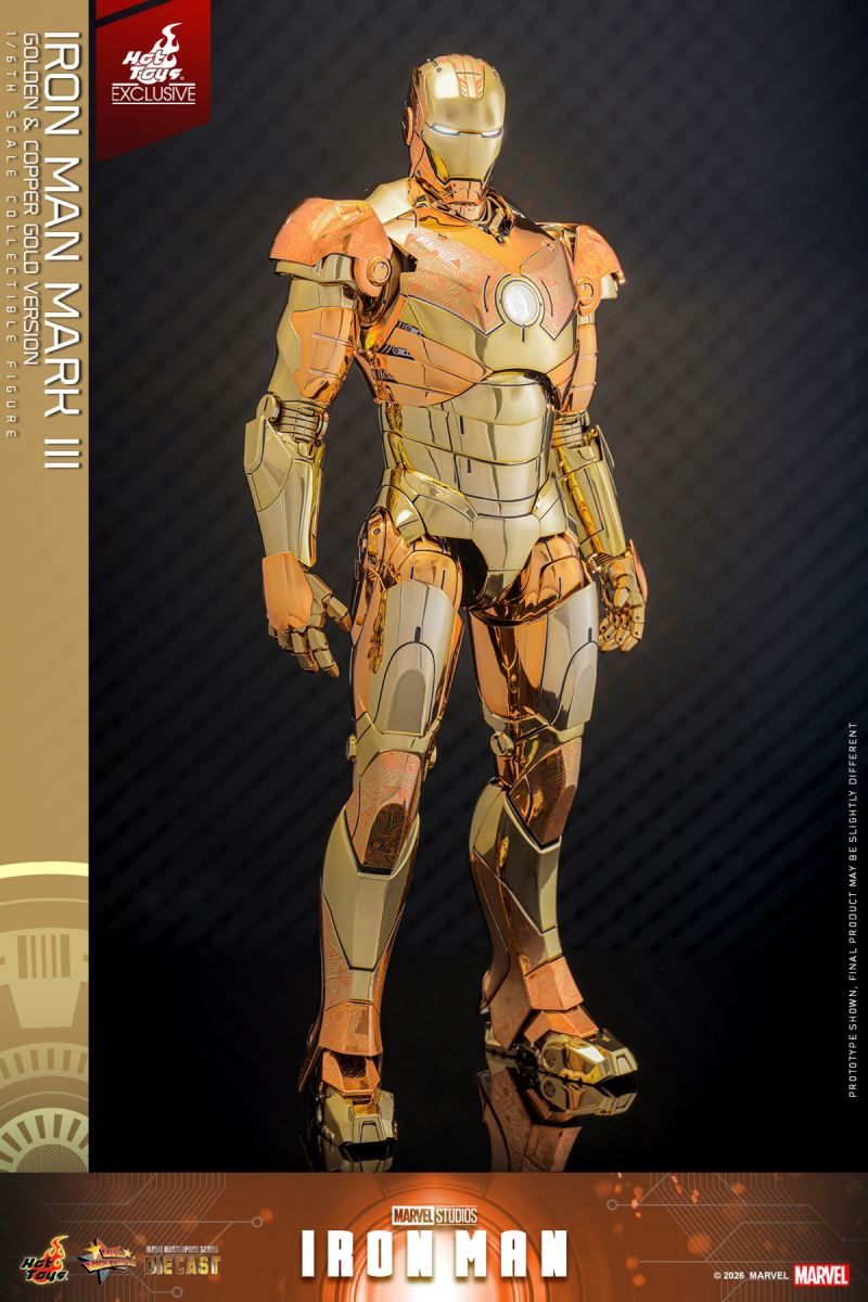 Iron Man Mark 3 (Gold Bronze Version)