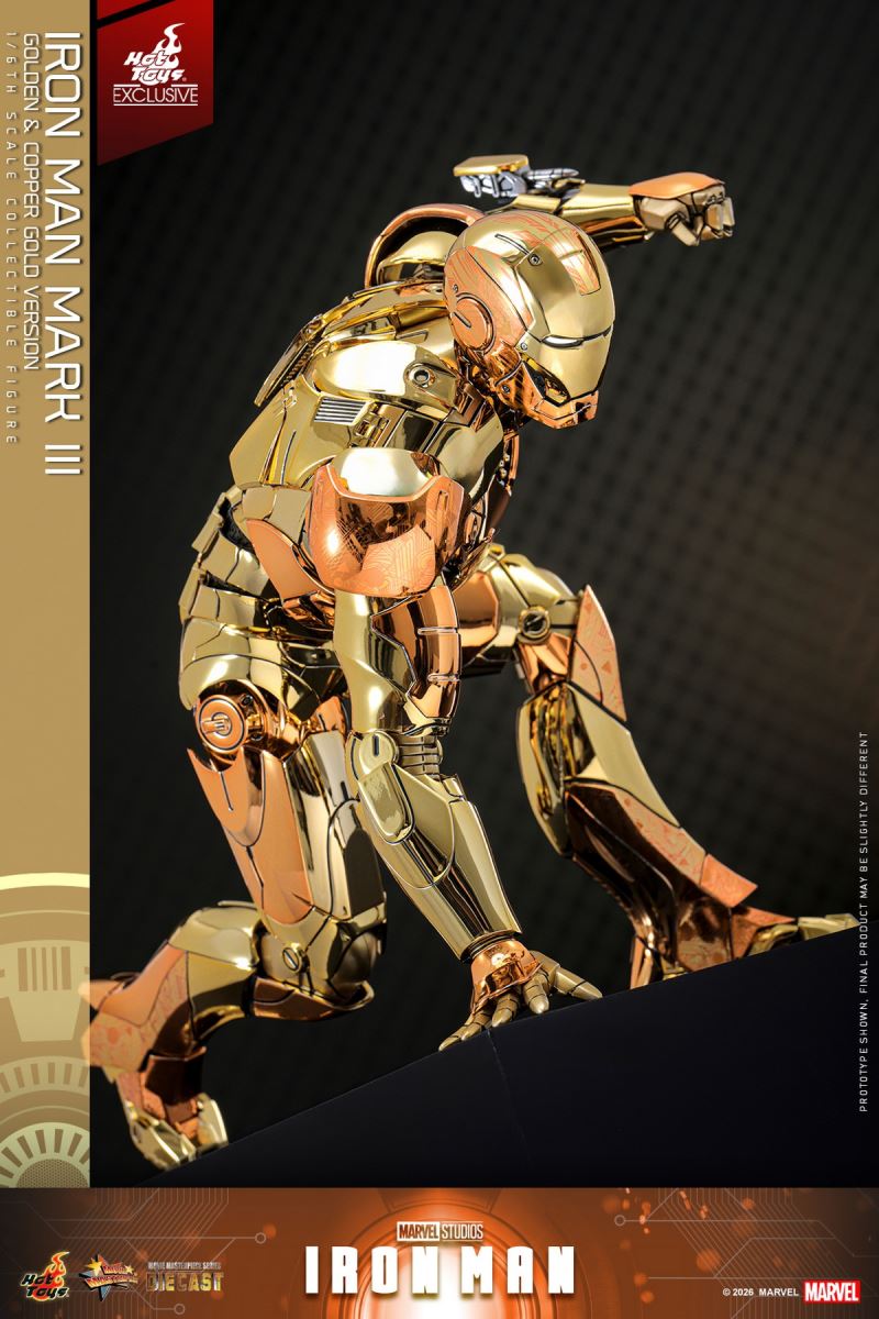 Iron Man Mark 3 (Gold Bronze Version)
