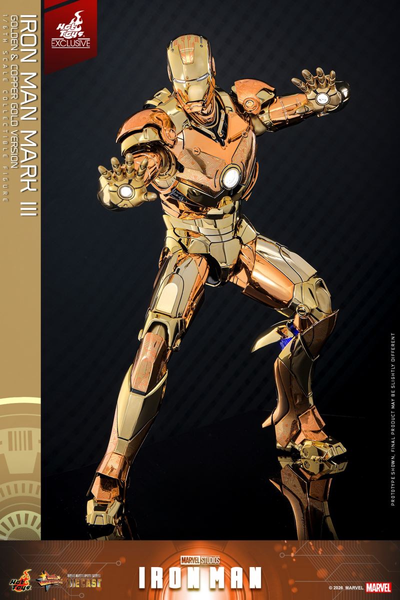 Iron Man Mark 3 (Gold Bronze Version)