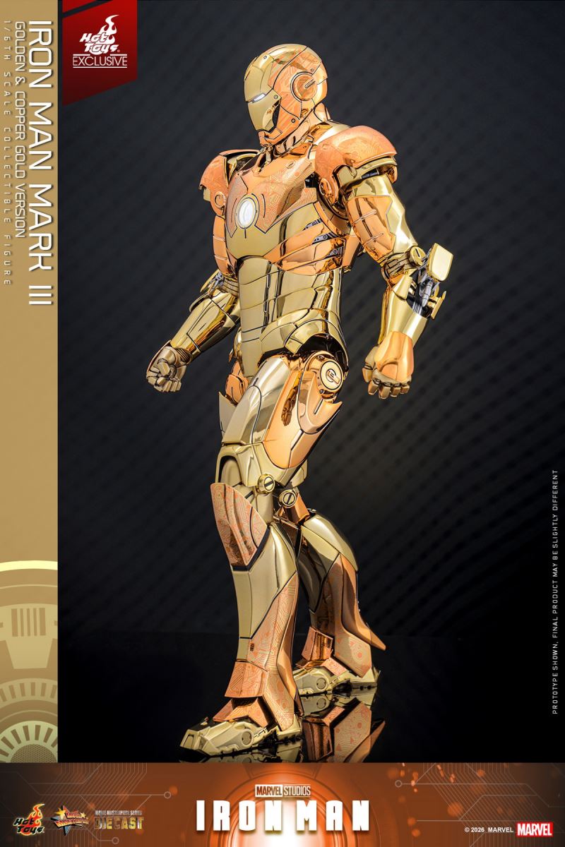 Iron Man Mark 3 (Gold Bronze Version)