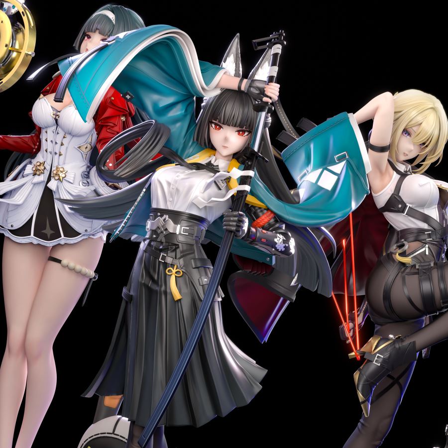 Astra Yao, Hoshimi Miyabi and Evelyn Chevalier - Zenless Zone Zero