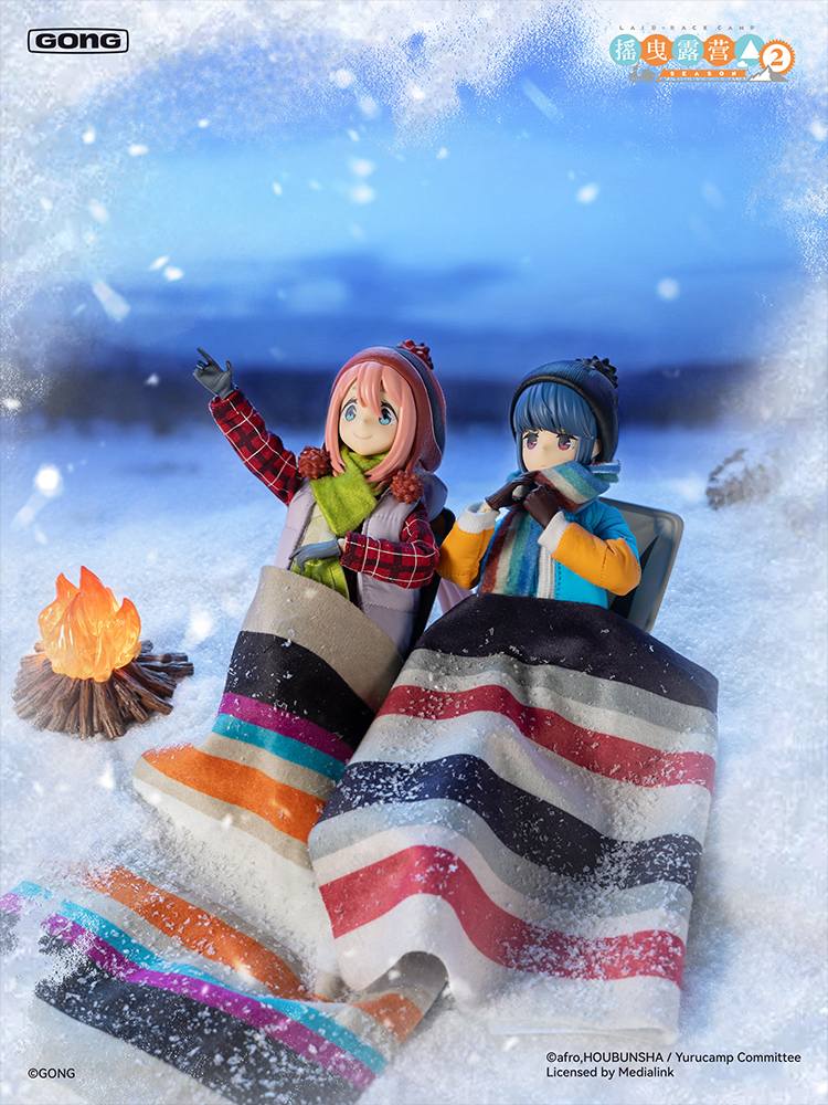 Nadeshiko Kagamihara X Rin Shima - Yuru Camp 1/8