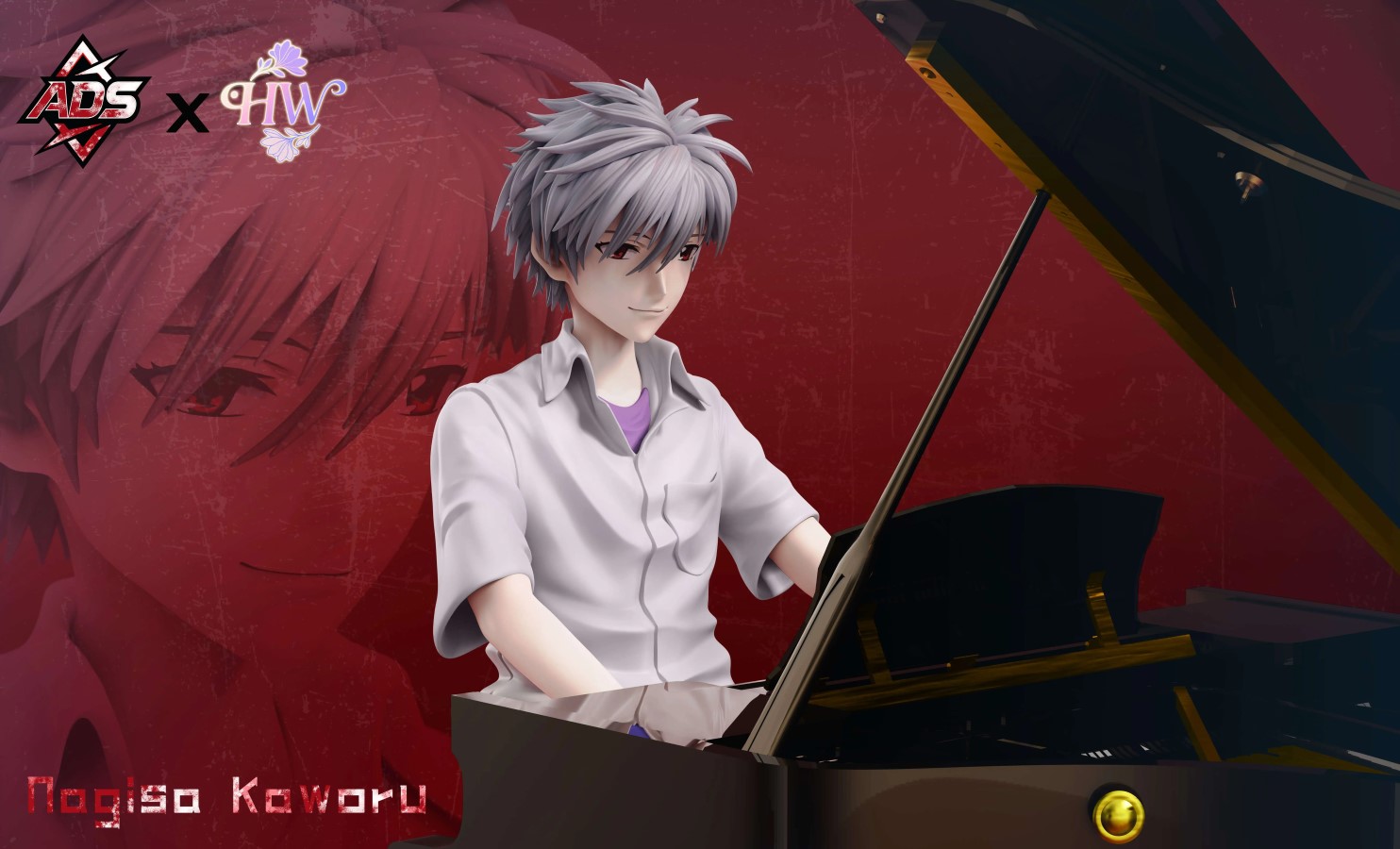 Piano Kaworu Nagisa - Evangelion
