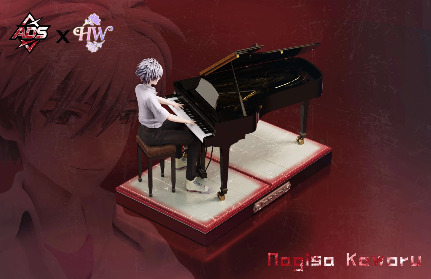 Piano Kaworu Nagisa - Evangelion