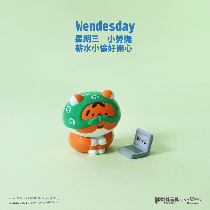 Xiao Lao Fu-A Week of Being a Corporate Slave(Again) Trading Figure