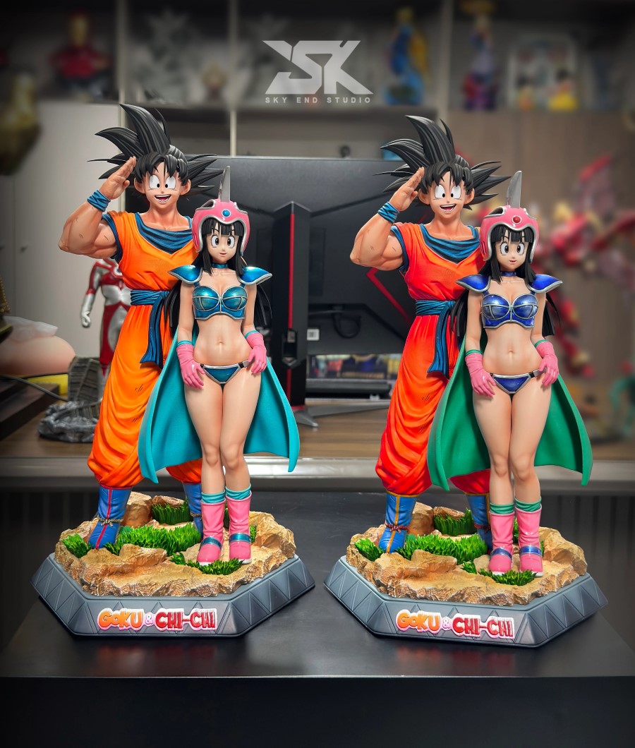 Young Goku & Chichi - Dragon Ball