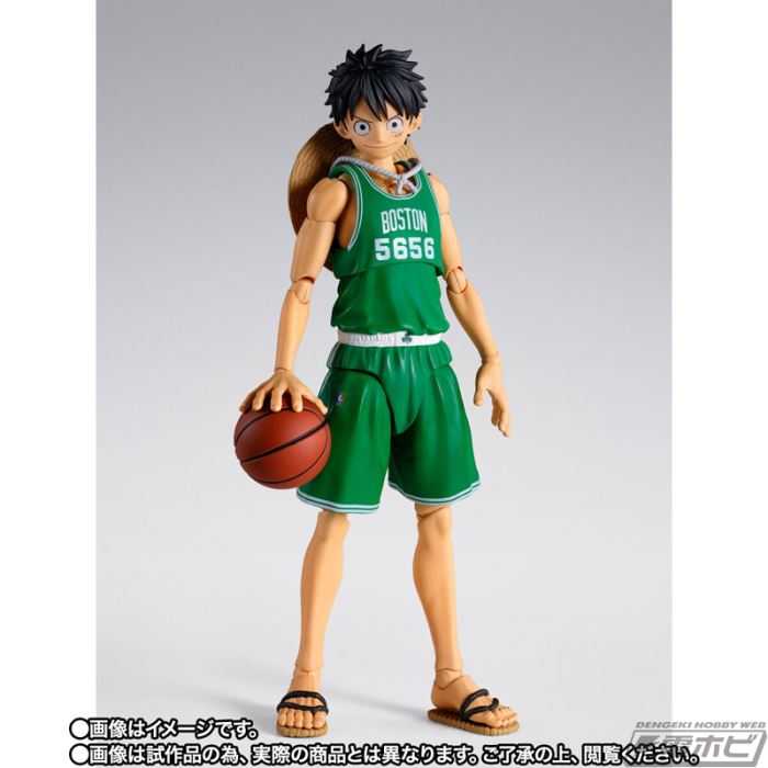 SHFiguarts ONE PIECE x NBA Monkey D. Luffy