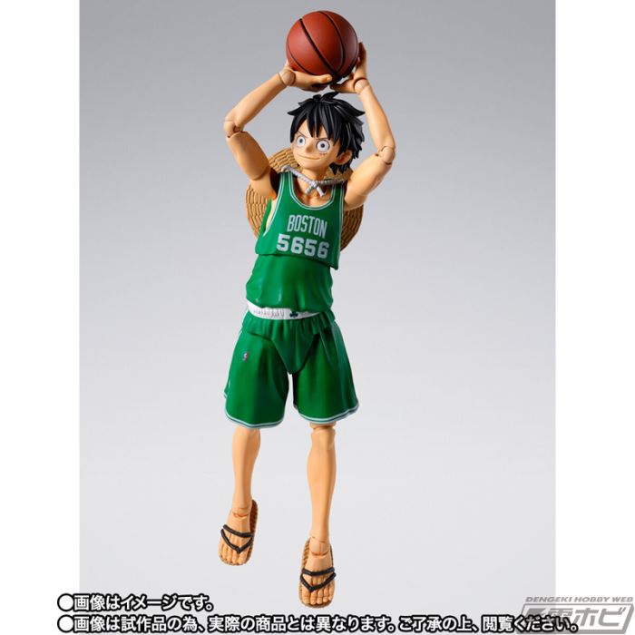 SHFiguarts ONE PIECE x NBA Monkey D. Luffy