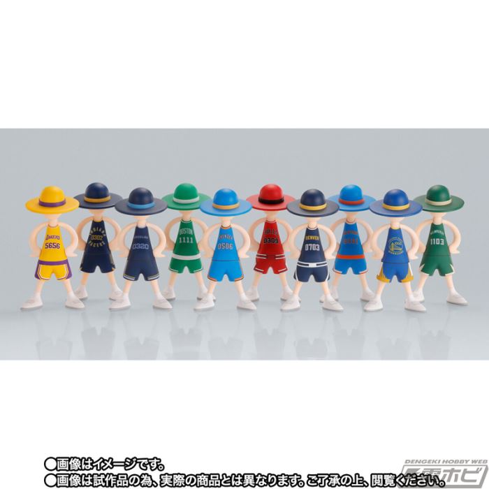 LUFFY's ONE PIECE x NBA -Uniform Icon Edition-