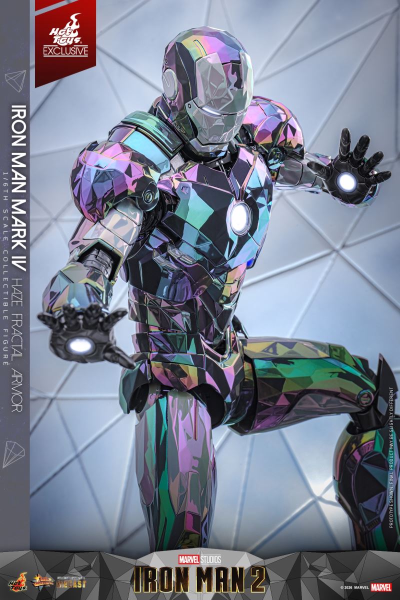 Iron Man Mark 4 [Fog Shadow Geometric Version] 1/6