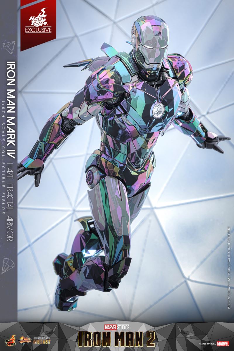 Iron Man Mark 4 [Fog Shadow Geometric Version] 1/6