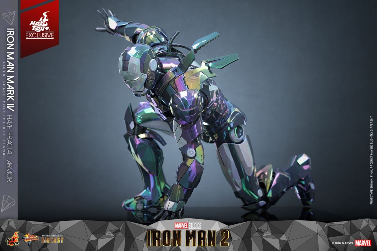 Iron Man Mark 4 [Fog Shadow Geometric Version] 1/6