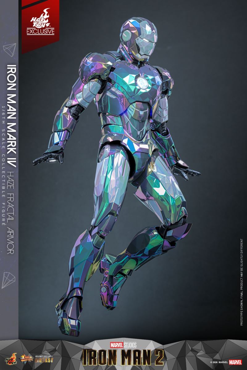 Iron Man Mark 4 [Fog Shadow Geometric Version] 1/6