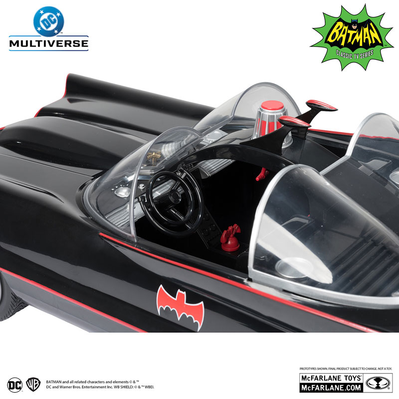 DC Multiverse Vehicle Batmobile [TV Series Batman 1966]