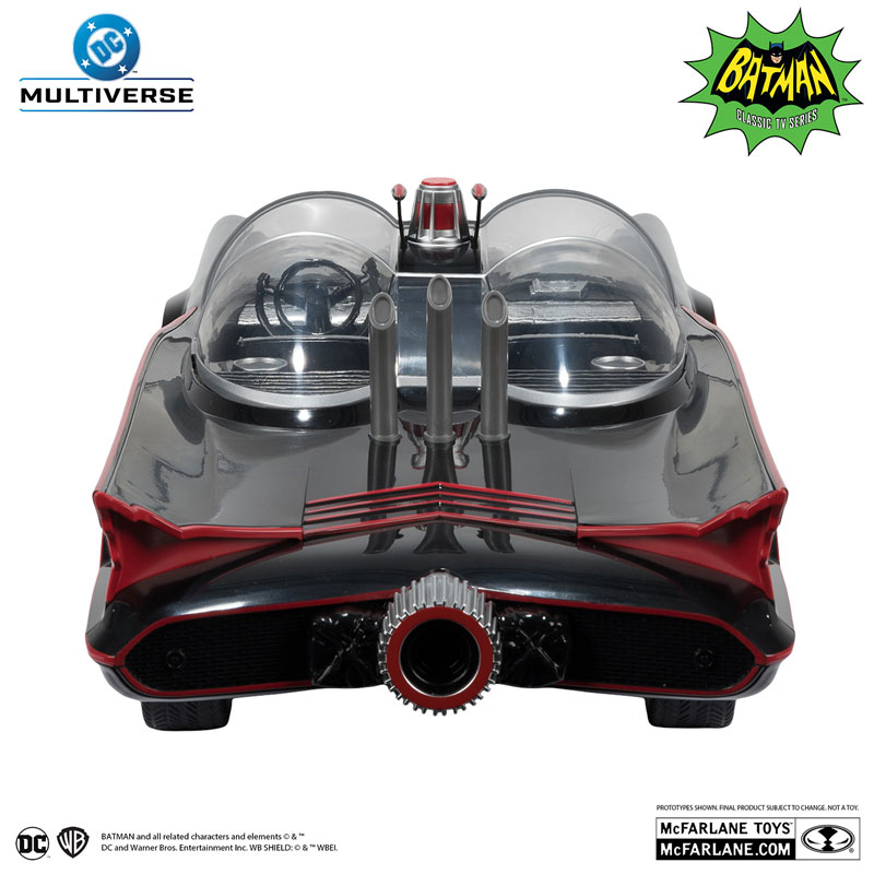 DC Multiverse Vehicle Batmobile [TV Series Batman 1966]