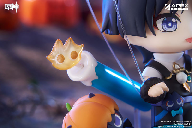 Genshin Impact You Ye Qi Xiang Series Chibi Chara Figure Wanderer