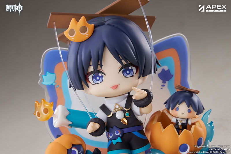 Genshin Impact You Ye Qi Xiang Series Chibi Chara Figure Wanderer