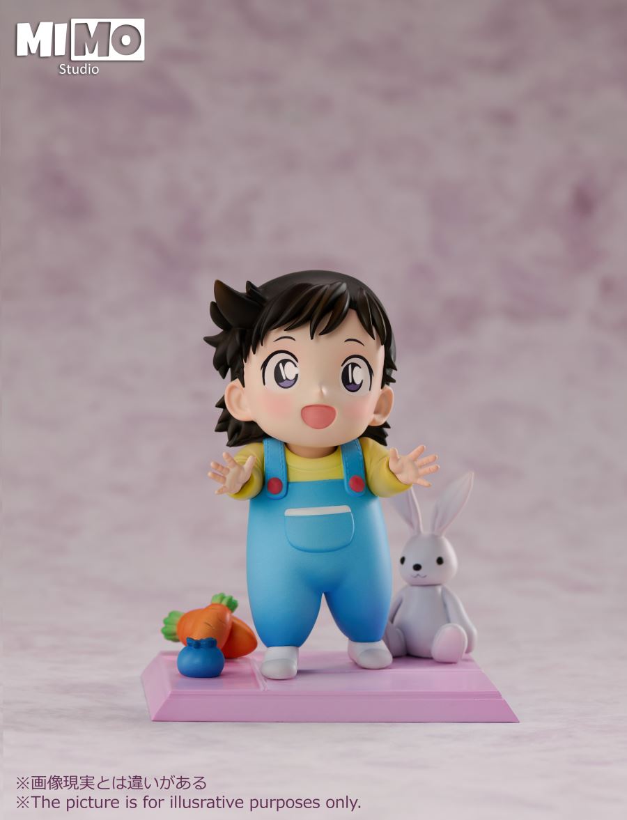 Childhood Conan and Mouri Ran