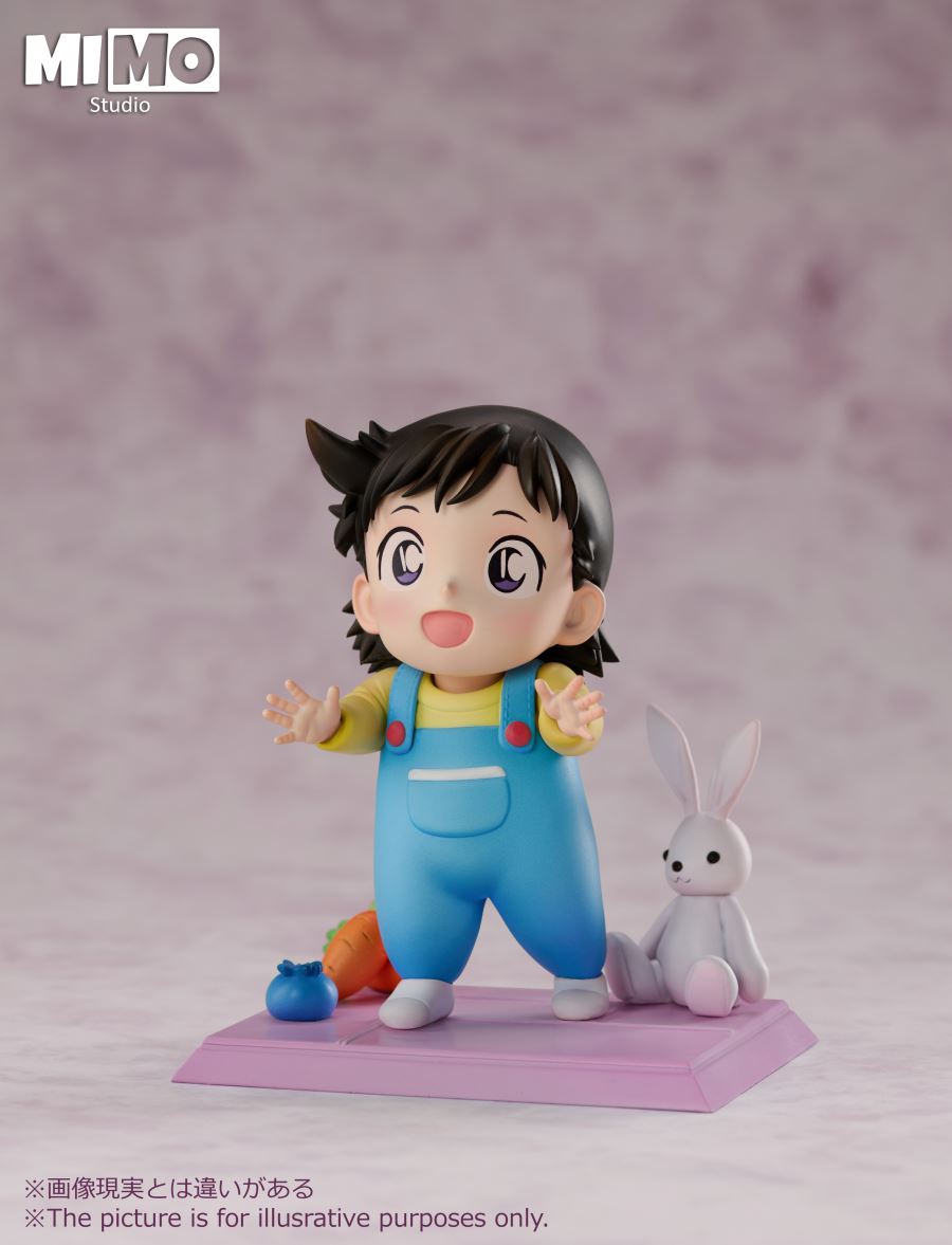 Childhood Conan and Mouri Ran