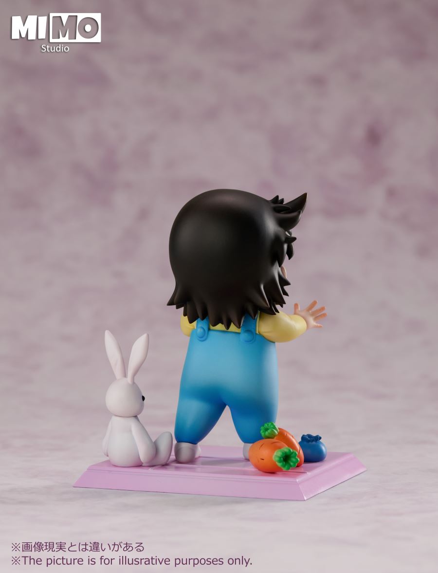 Childhood Conan and Mouri Ran